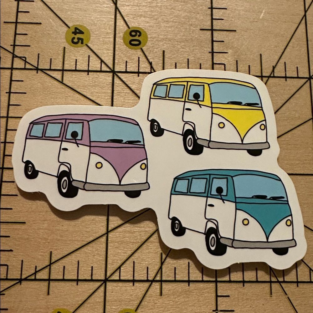 💜13/$13 +Bundle Sticker Sale | Travel Van Life Adventure Waterproof Sticker